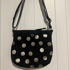 Fossil Polka Dot Purse